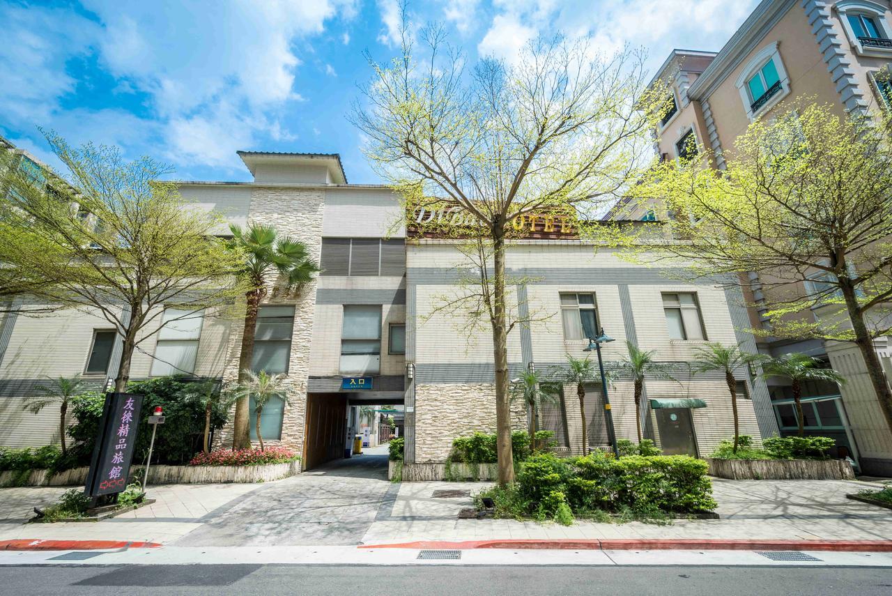 Uline Motel Taipei Bagian luar foto